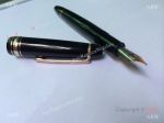 Extra Large Montblanc Meisterstuck Fountain pen Rose Gold Clip - MB149